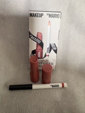 Makeup By Mario Lipstick & Lip Liner Set in Rosy Mauve